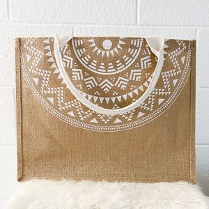 Bohemian Tan Tote Bag